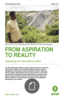 From aspiration to reality: unpacking the Africa Mining Vision